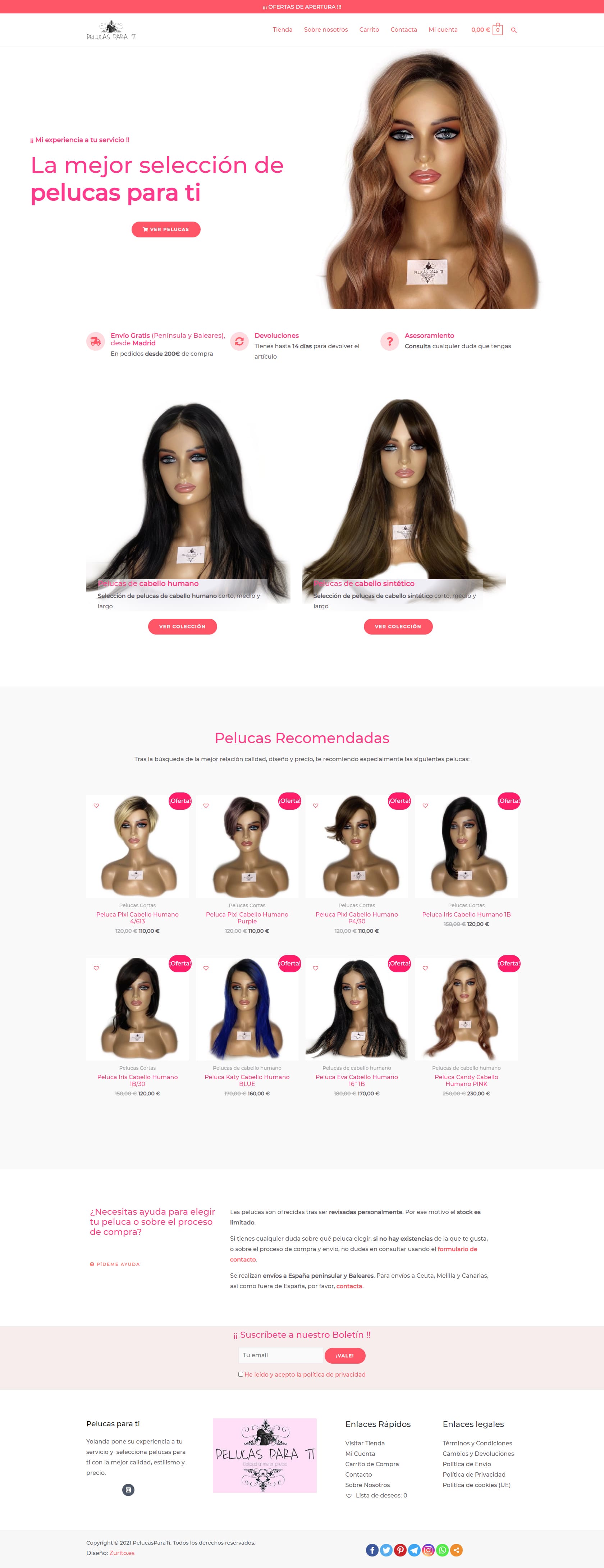 Tienda online Tienda online